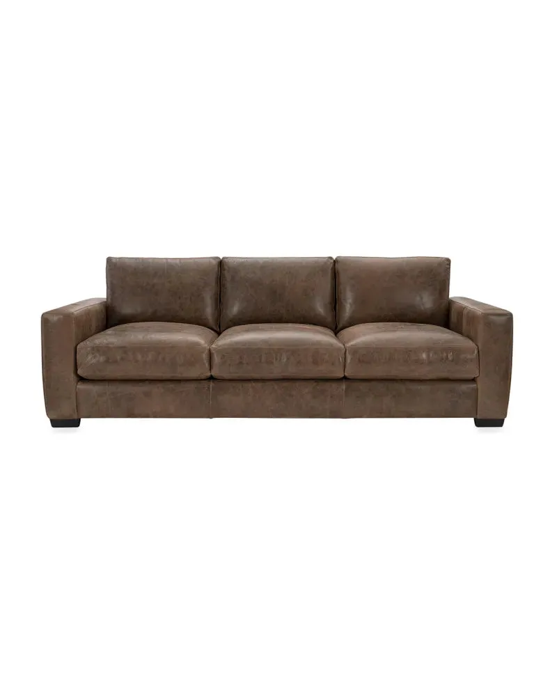 Dawkins Leather Sofa- Final Sale 25% Off