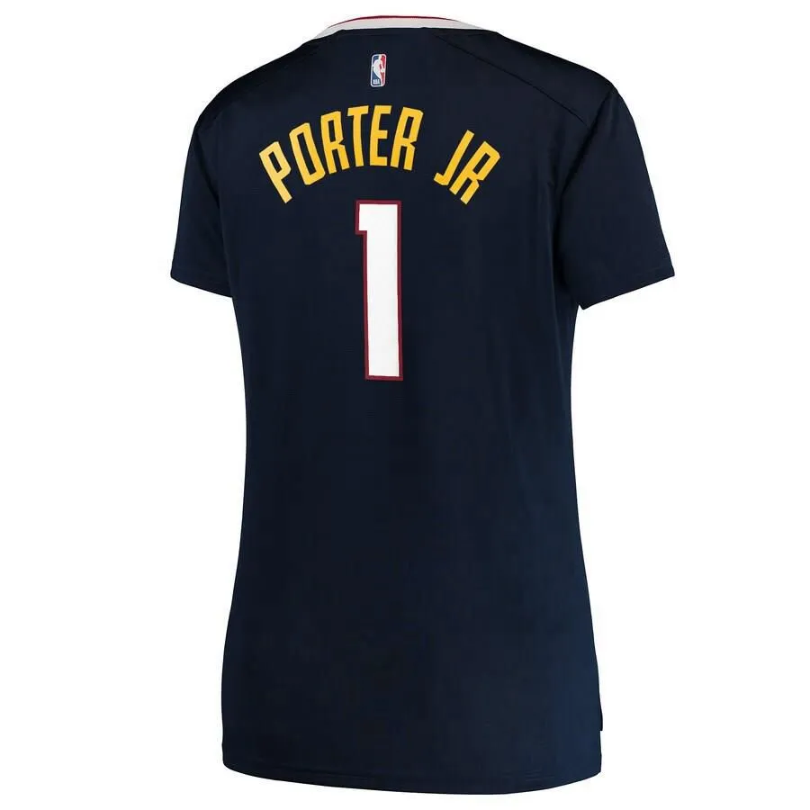 Denver Nuggets Michael Porter Jr. Fanatics Branded Fast Break Player Icon Jersey Womens - Navy | Ireland D4172G9