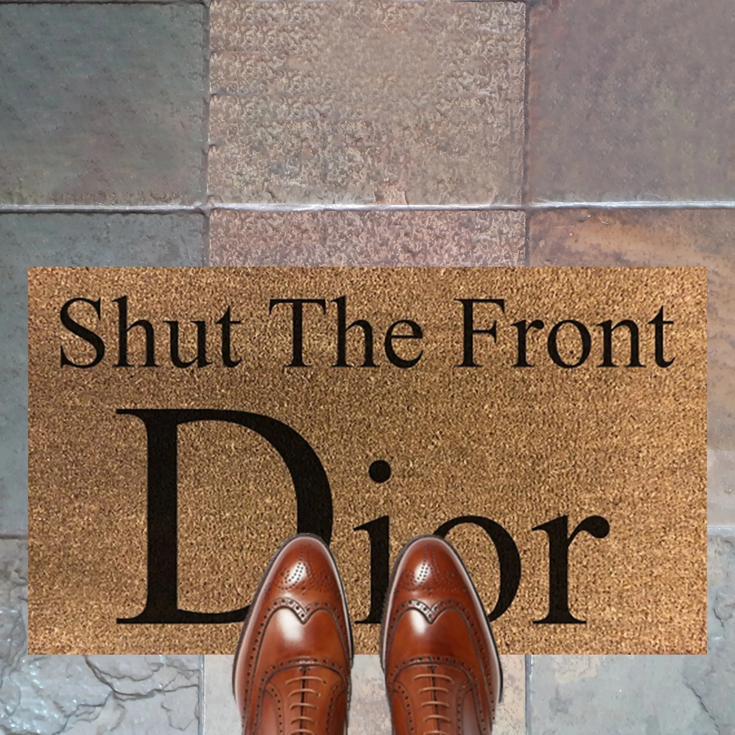 Dior Shut The Front Dior Doormat 70x40cm