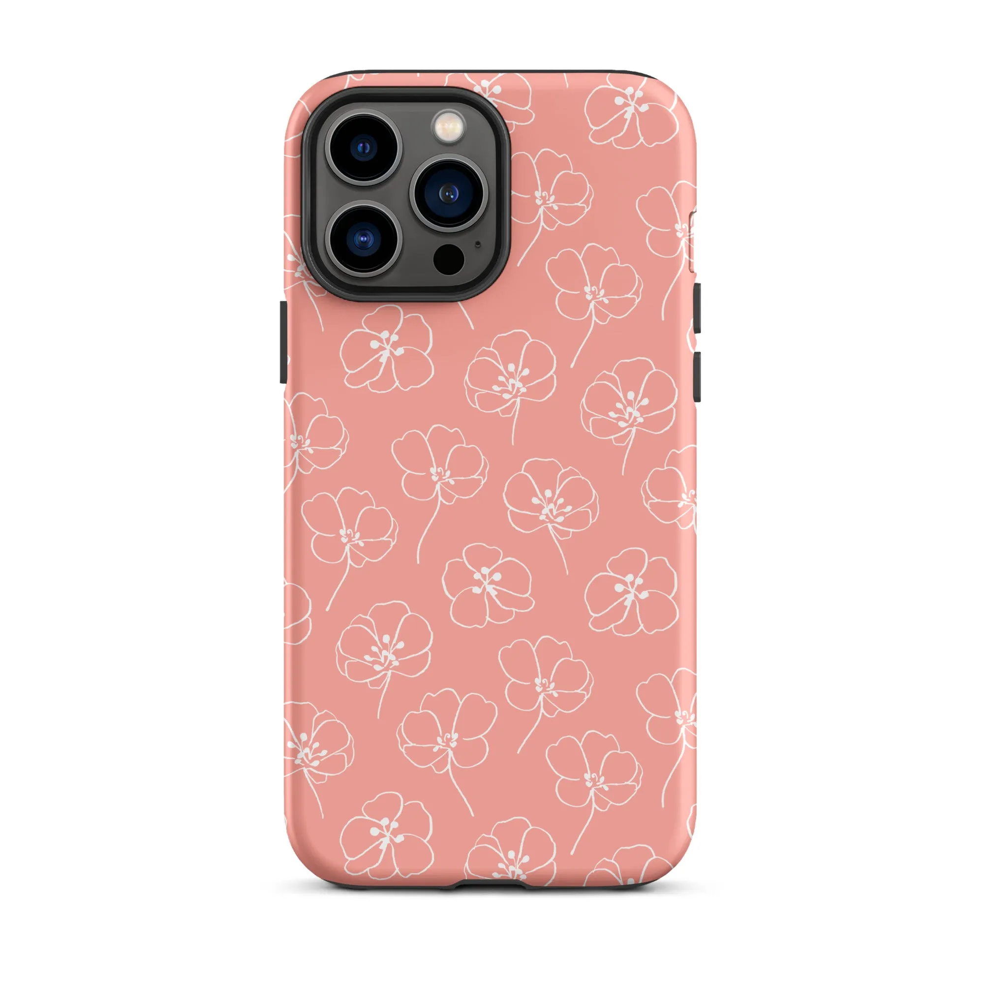 Doodle Blossom Design Premium iPhone Case