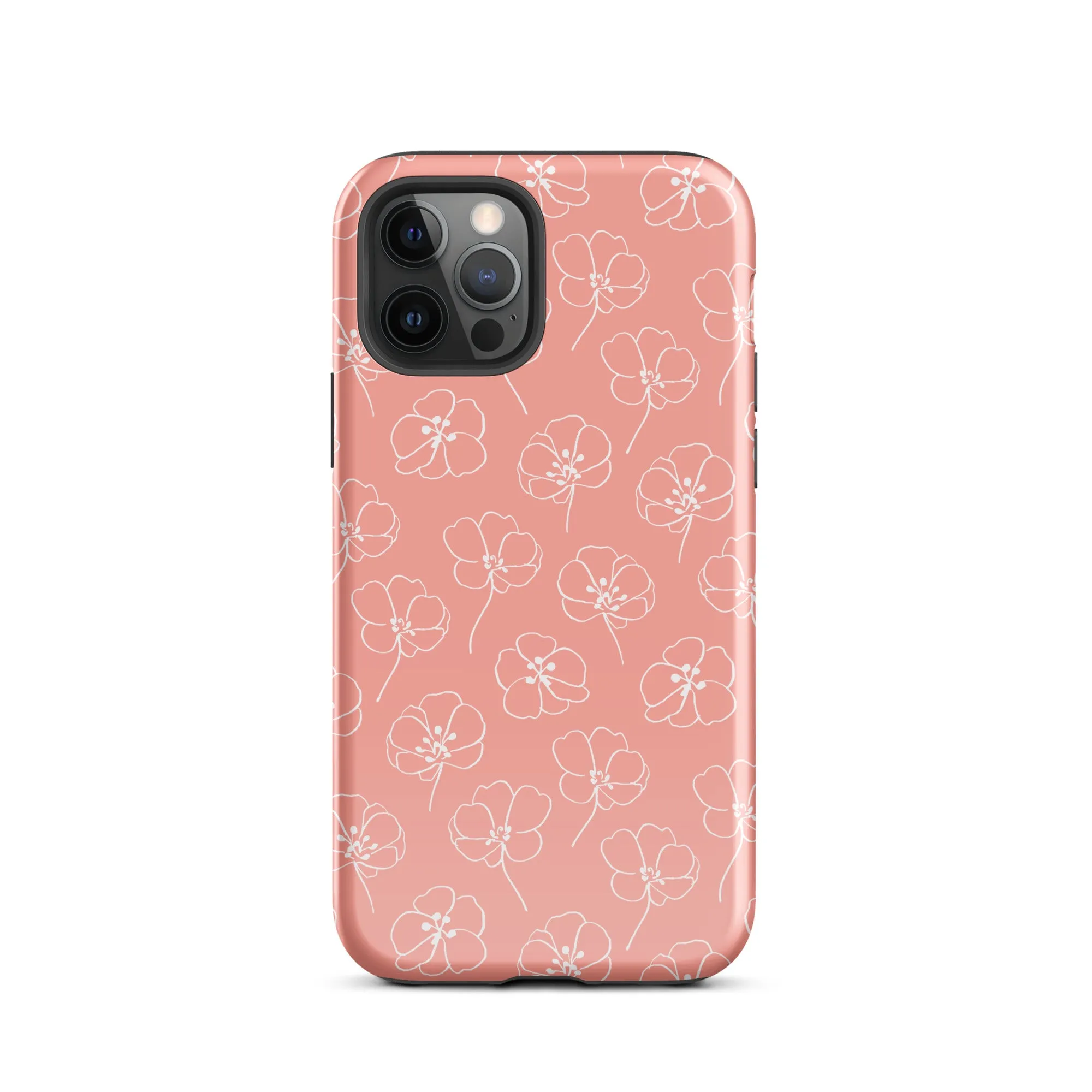 Doodle Blossom Design Premium iPhone Case