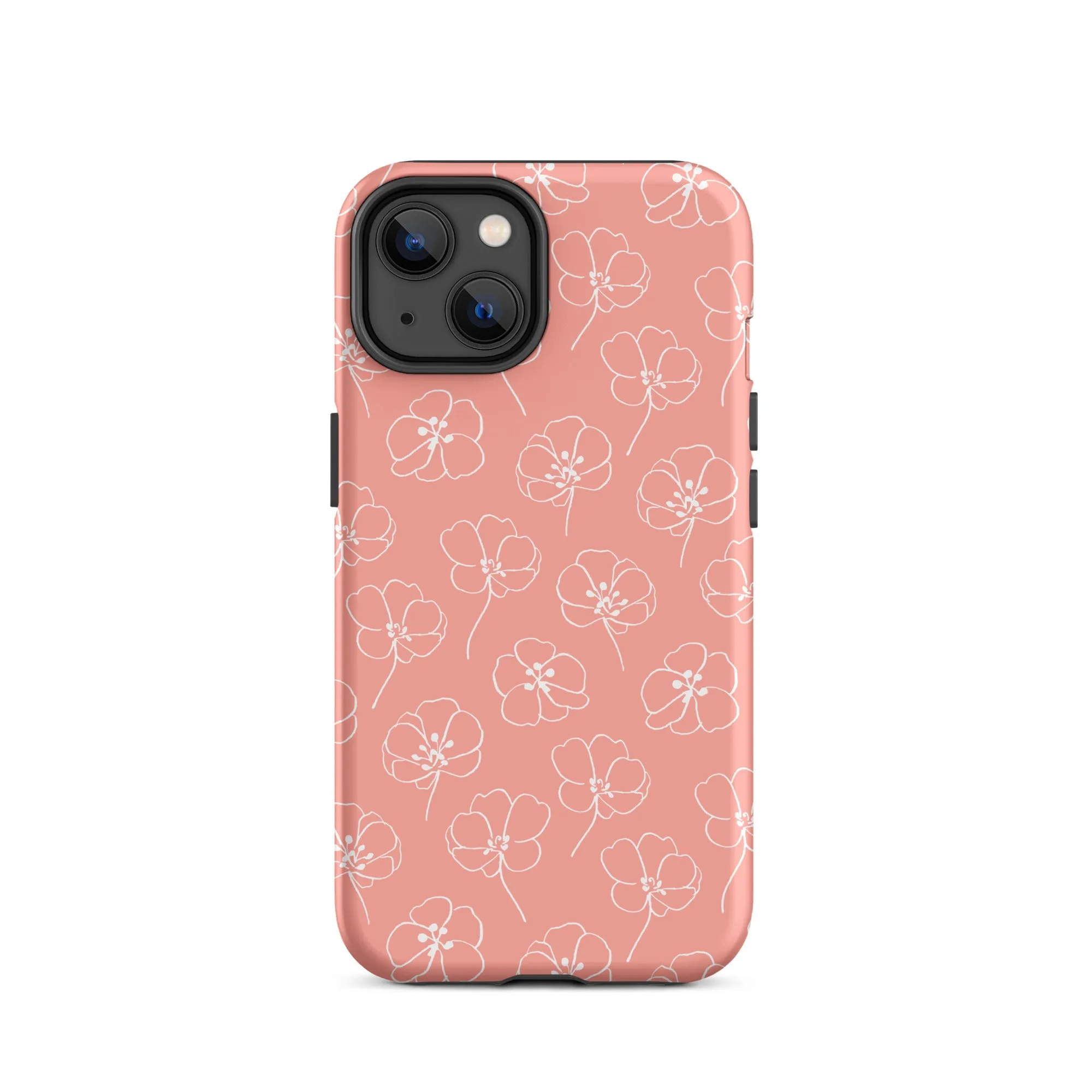 Doodle Blossom Design Premium iPhone Case