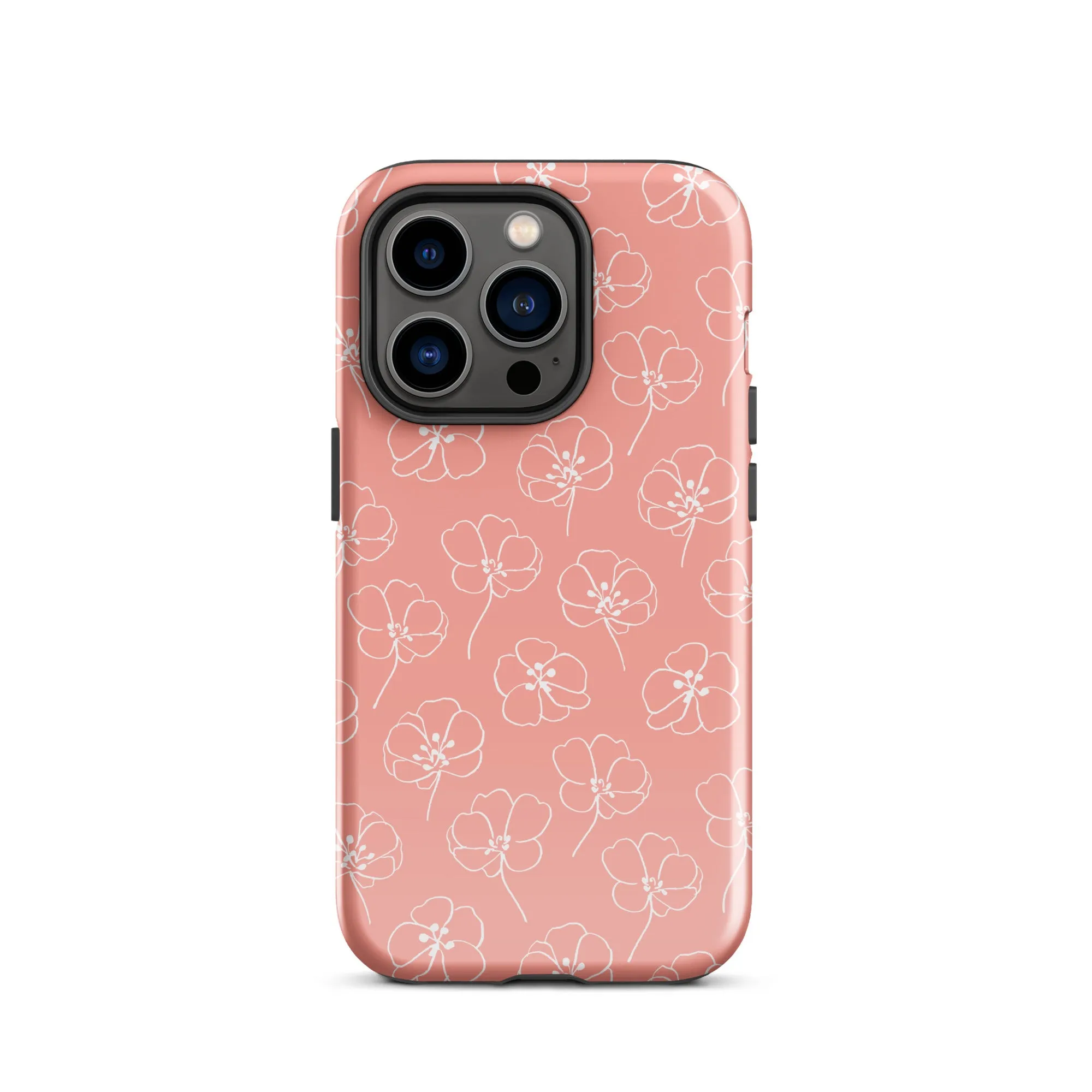 Doodle Blossom Design Premium iPhone Case