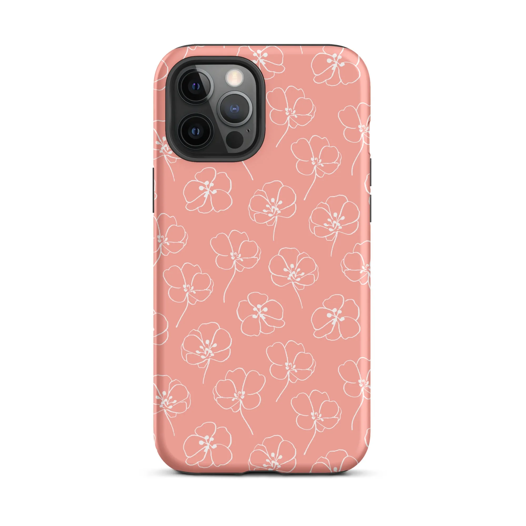 Doodle Blossom Design Premium iPhone Case