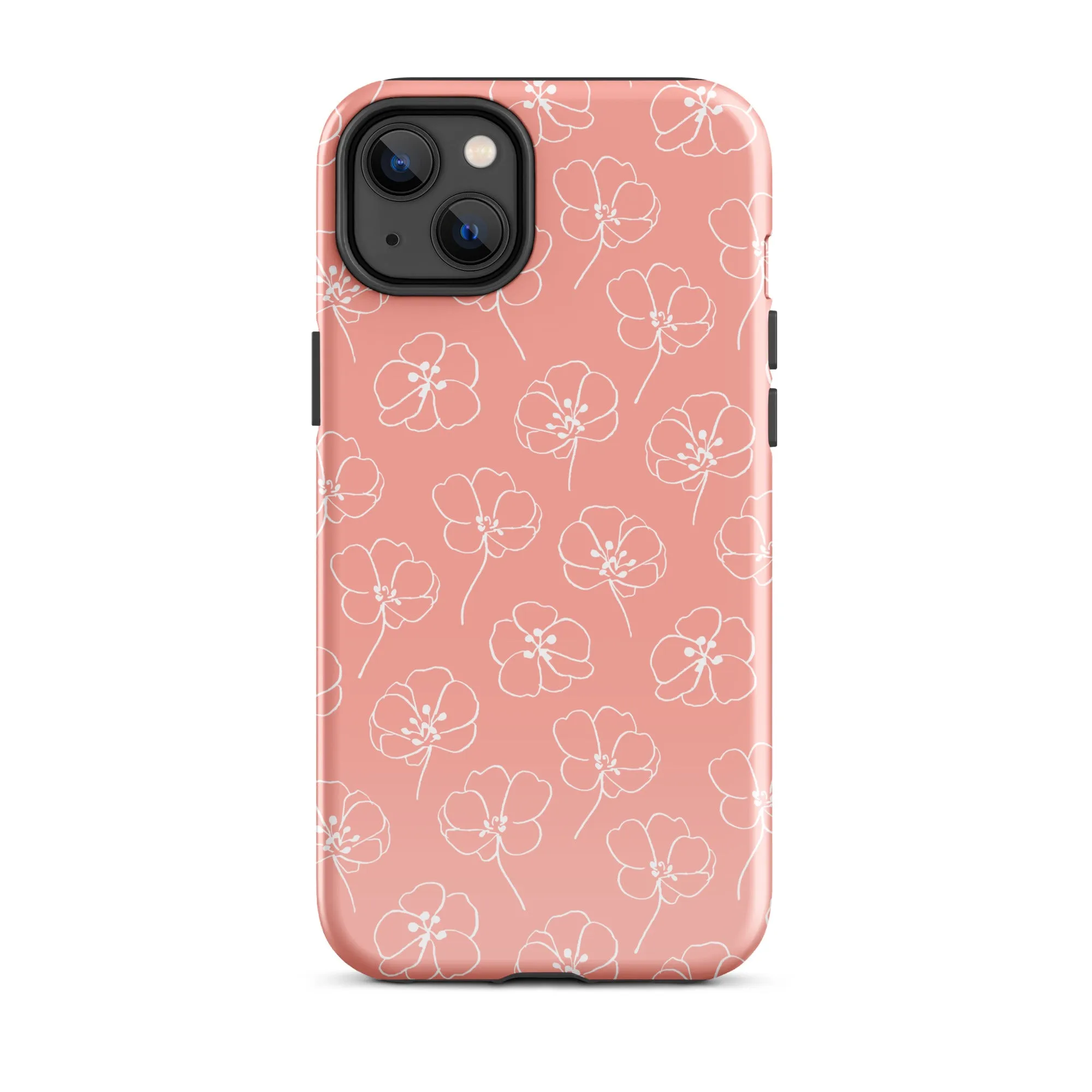 Doodle Blossom Design Premium iPhone Case