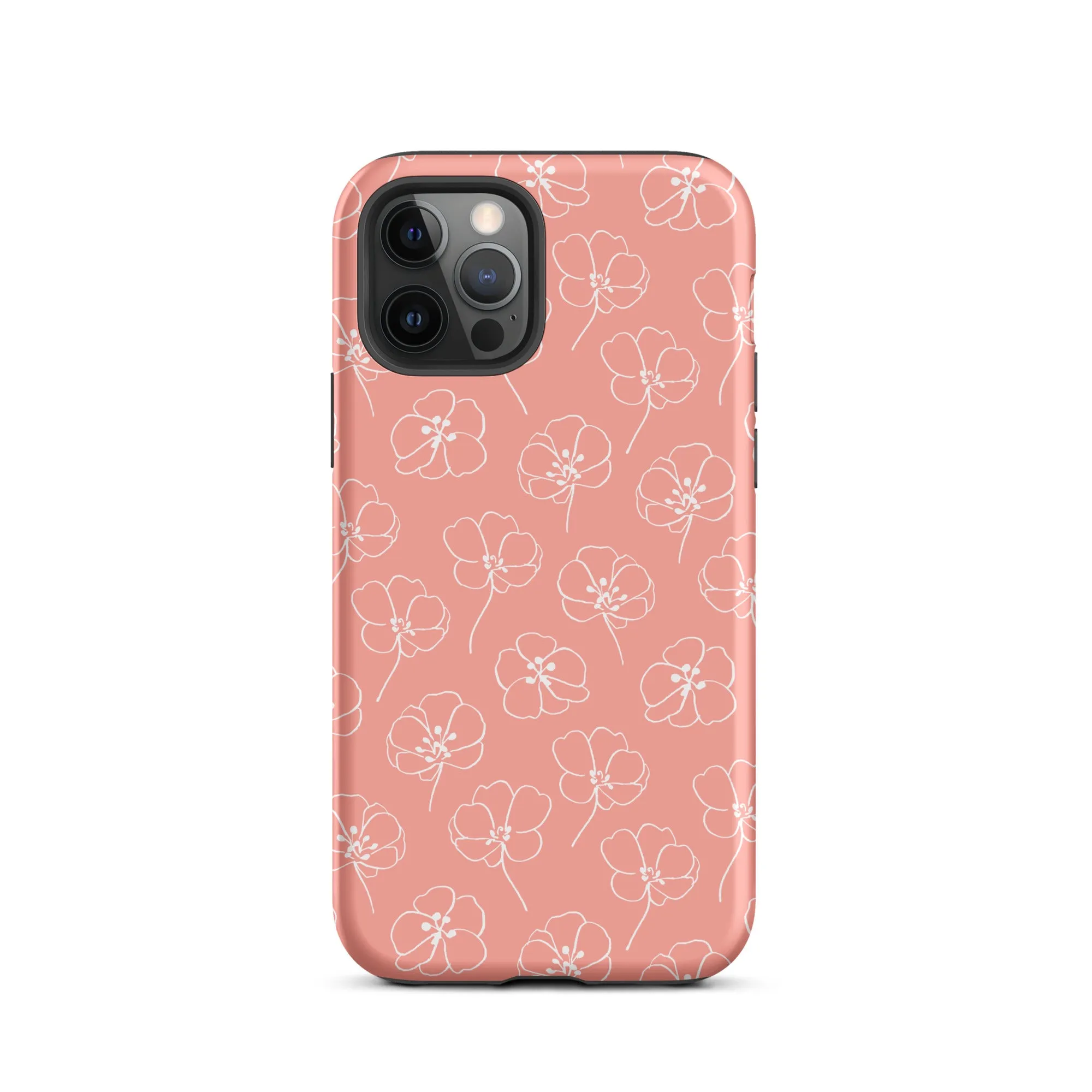 Doodle Blossom Design Premium iPhone Case