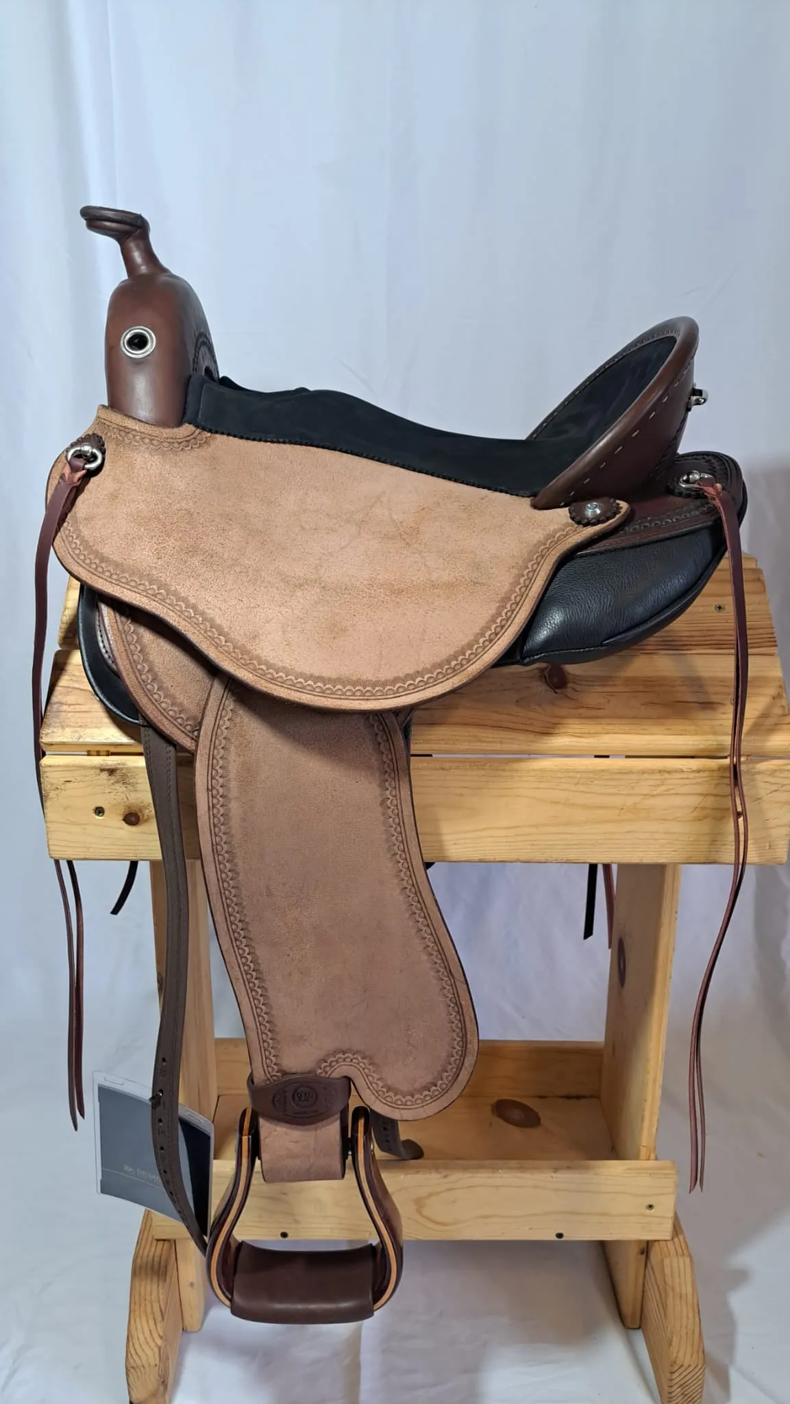 DP Saddlery Quantum Short & Light Western 7012