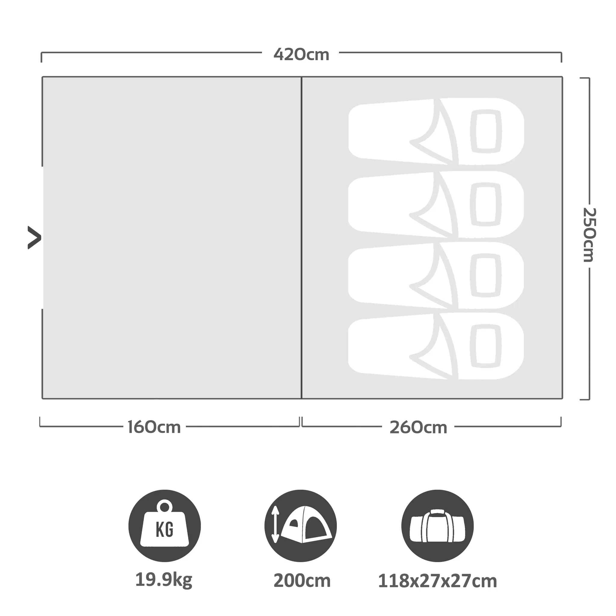 Fast Frame Roamer Cabin 5P Tent