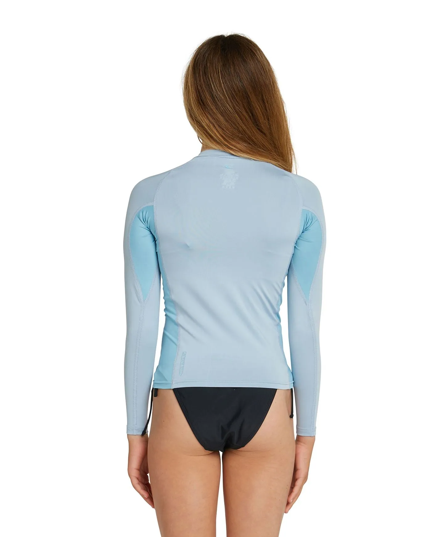 Girl's Classic UV Long Sleeve Rash Vest - Fog