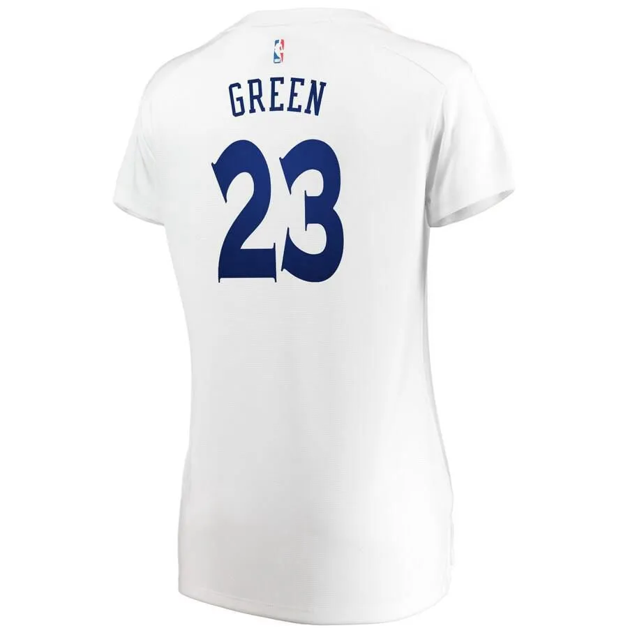 Golden State Warriors Draymond Green Fanatics Branded Fast Break Player Association Jersey Womens - White | Ireland A0753Z9