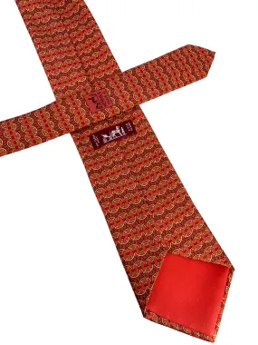 HERMES Silk Classic Men's Silk Neck Tie