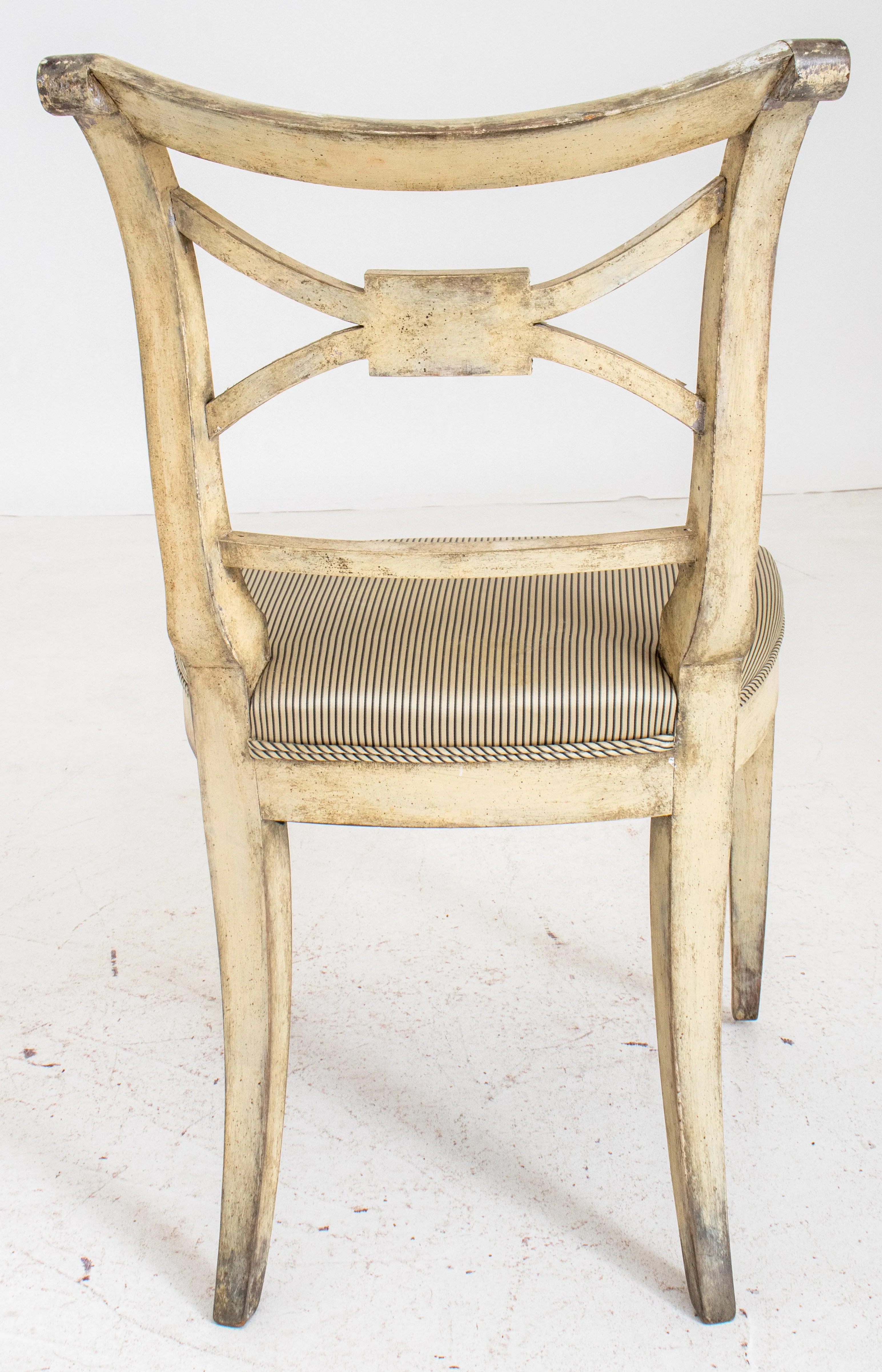 Hollywood Regency Parcel Gilt & Gesso Side Chair