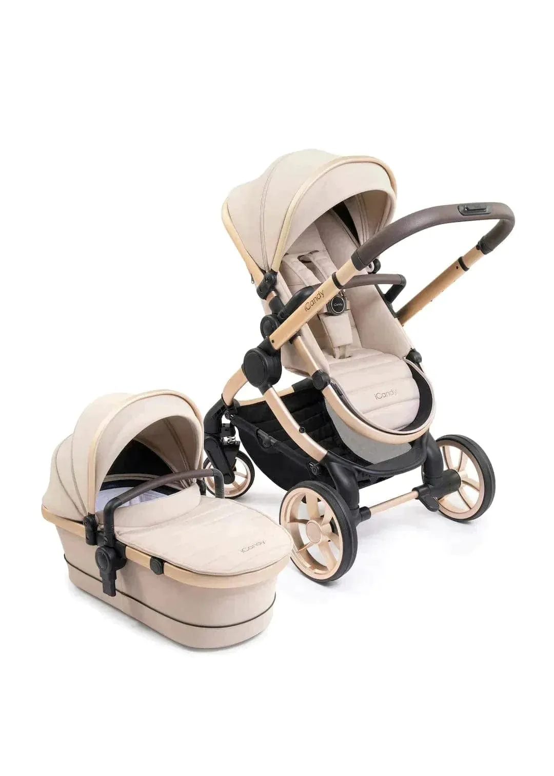 iCandy Peach 7 Cocoon Travel System Bundle - Biscotti