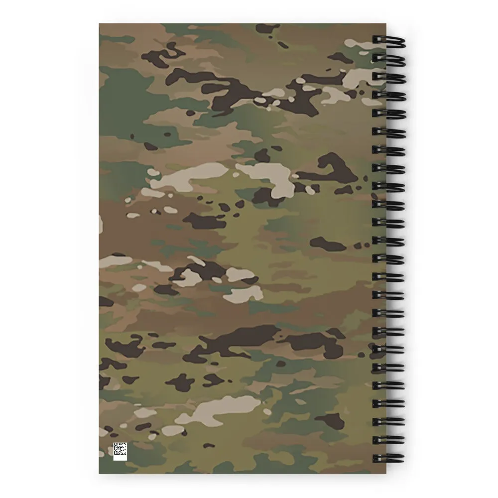 Indiana Guard Reserve Spiral Notebook