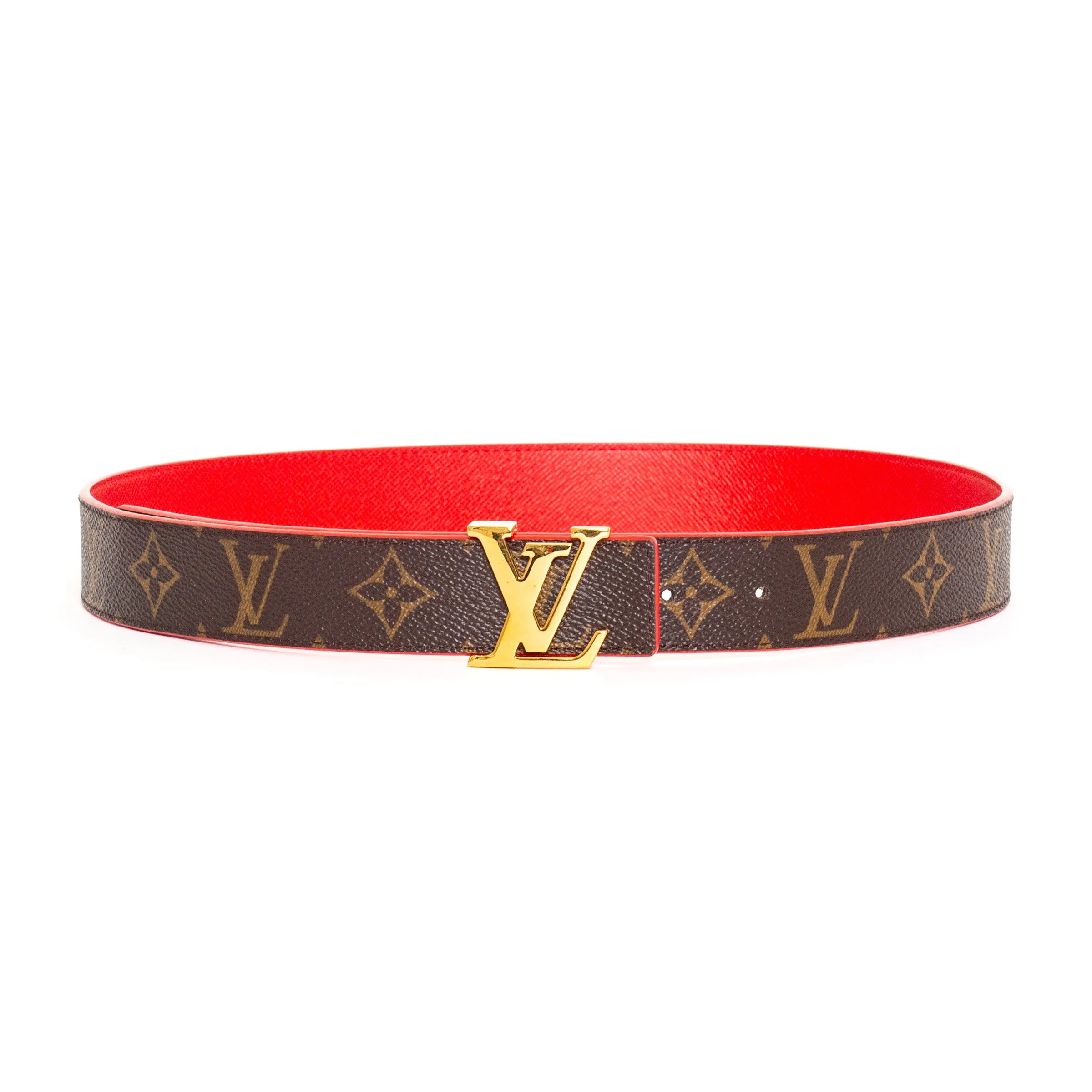 Initiales LV Reversible Monogram Belt 80cm