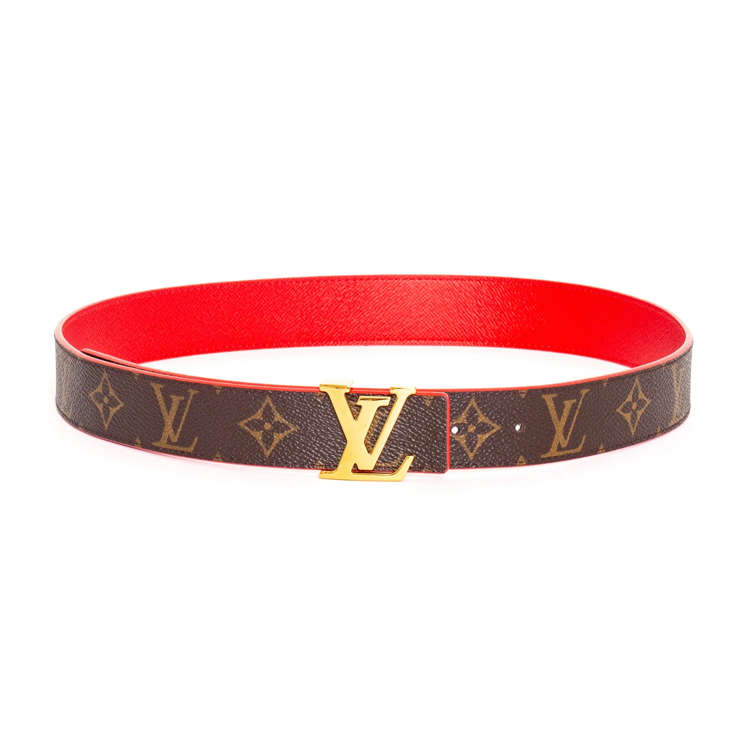 Initiales LV Reversible Monogram Belt 80cm