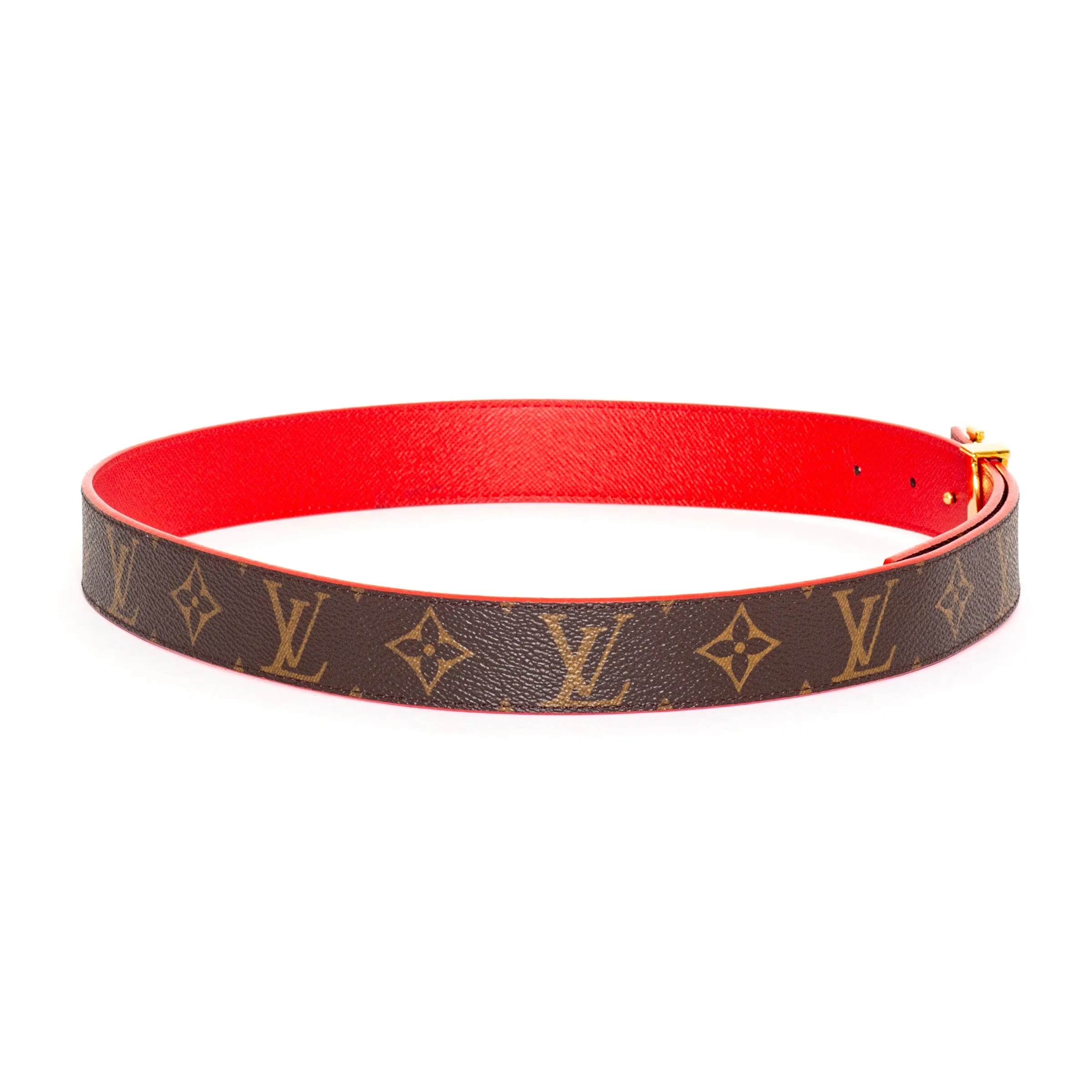 Initiales LV Reversible Monogram Belt 80cm