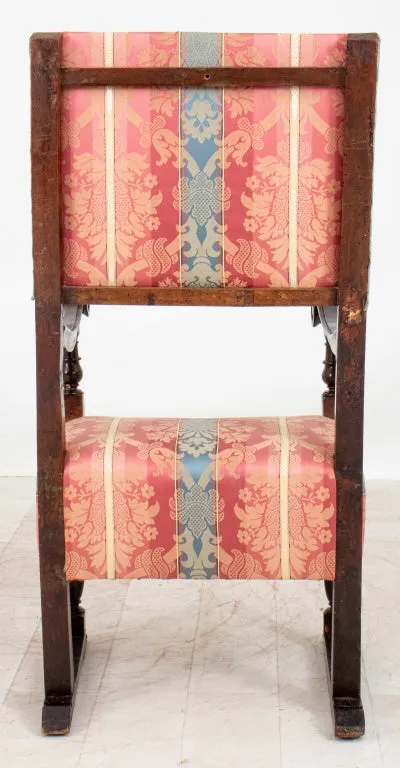 Italian Baroque Style Arm Chair, 19th C