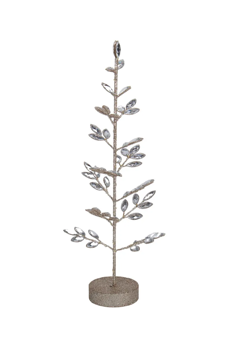 Certainly! Here is an optimized version of the product title with added modifiers:

Stunning Jewel-Embellished LED Trees – Perfect Decorative Lighting for Home and Garden