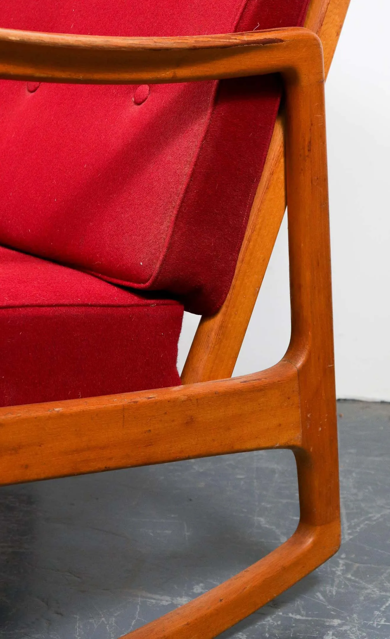 John Stuart American Mid-Century Modern Rocking Chair