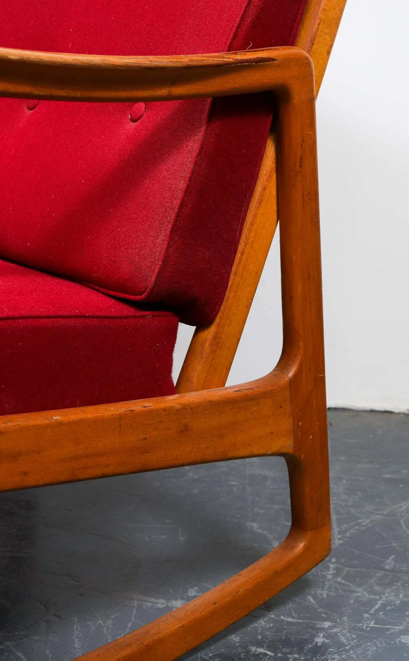 John Stuart American Mid-Century Modern Rocking Chair