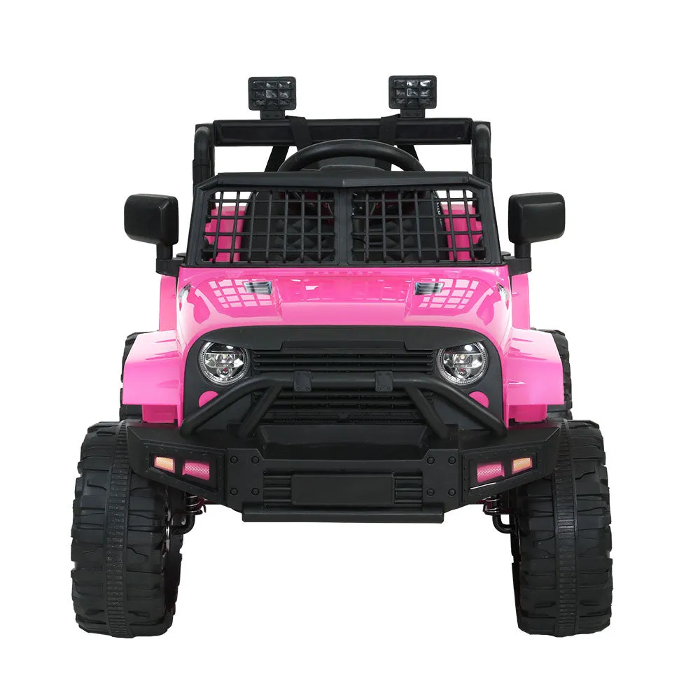 Kids Jeep Ride On Car With Remote Control Pink