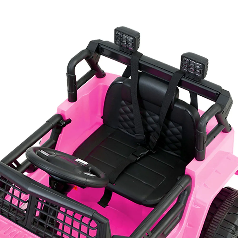 Kids Jeep Ride On Car With Remote Control Pink