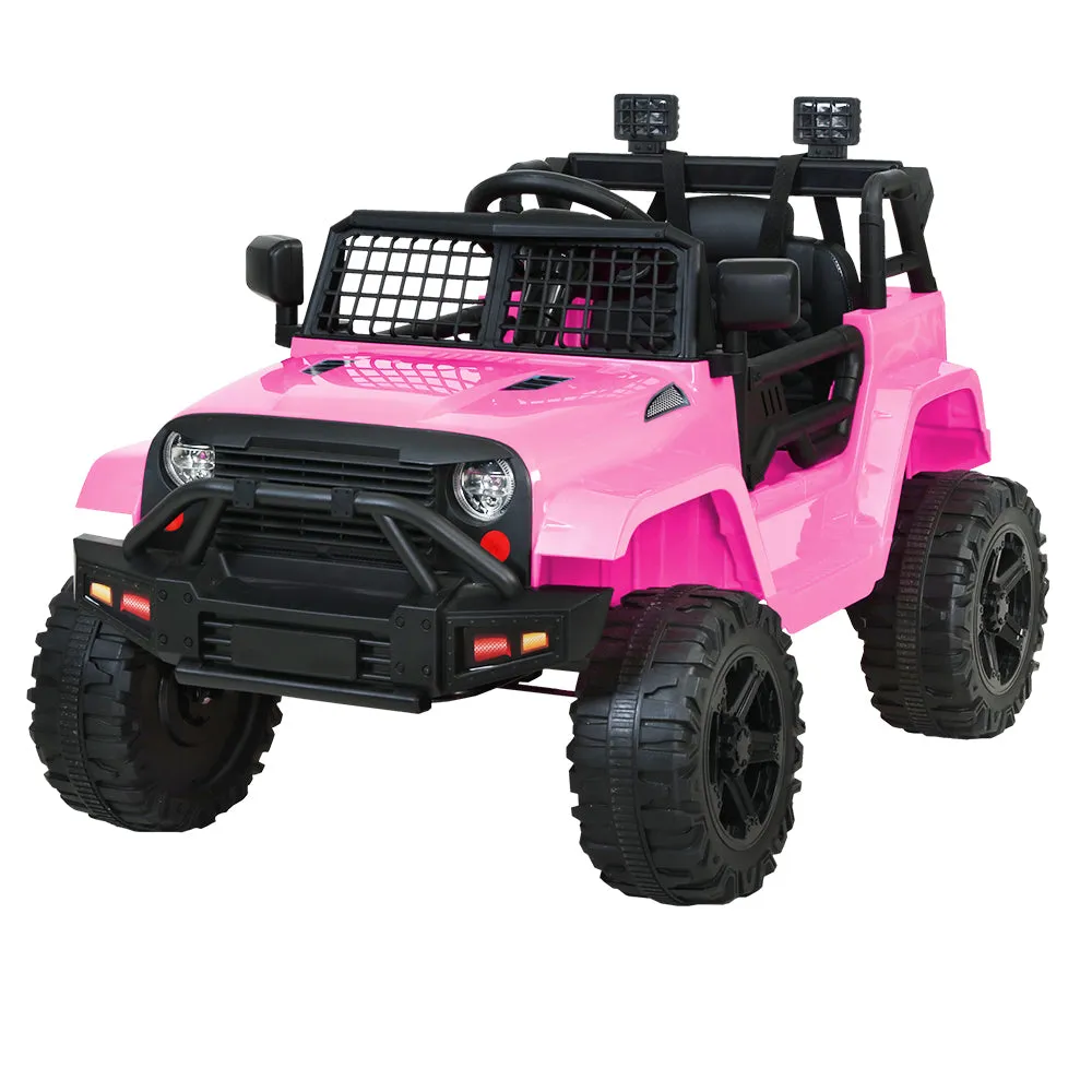 Kids Jeep Ride On Car With Remote Control Pink