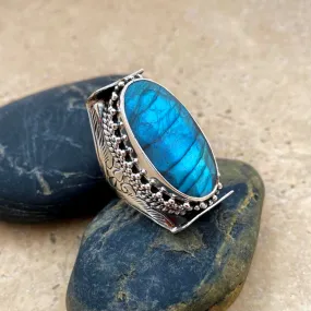 Labradorite Ring - Devani