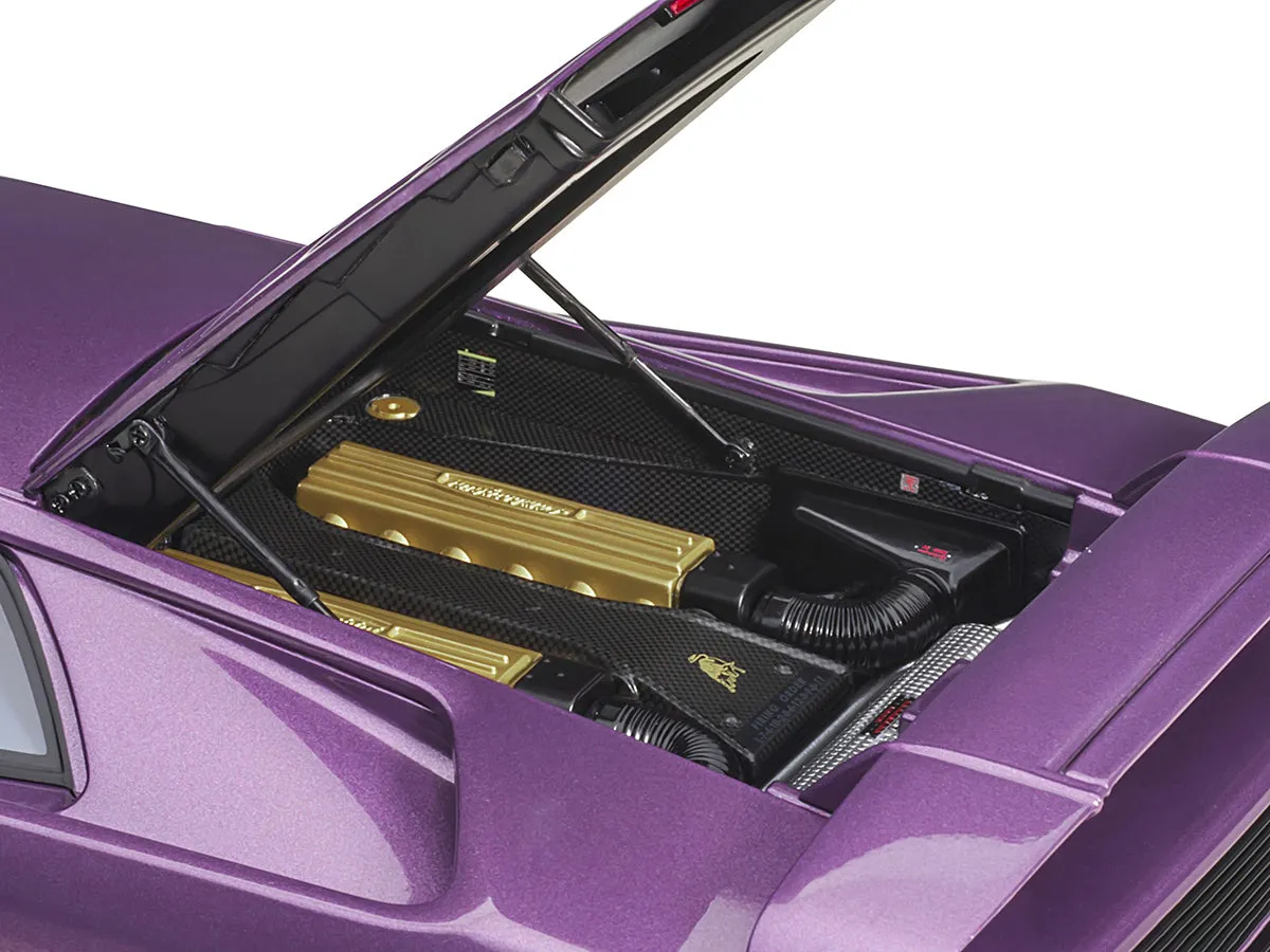 Lamborghini Diablo SE30 Viola Purple Metallic 1/18 Model Car by Autoart