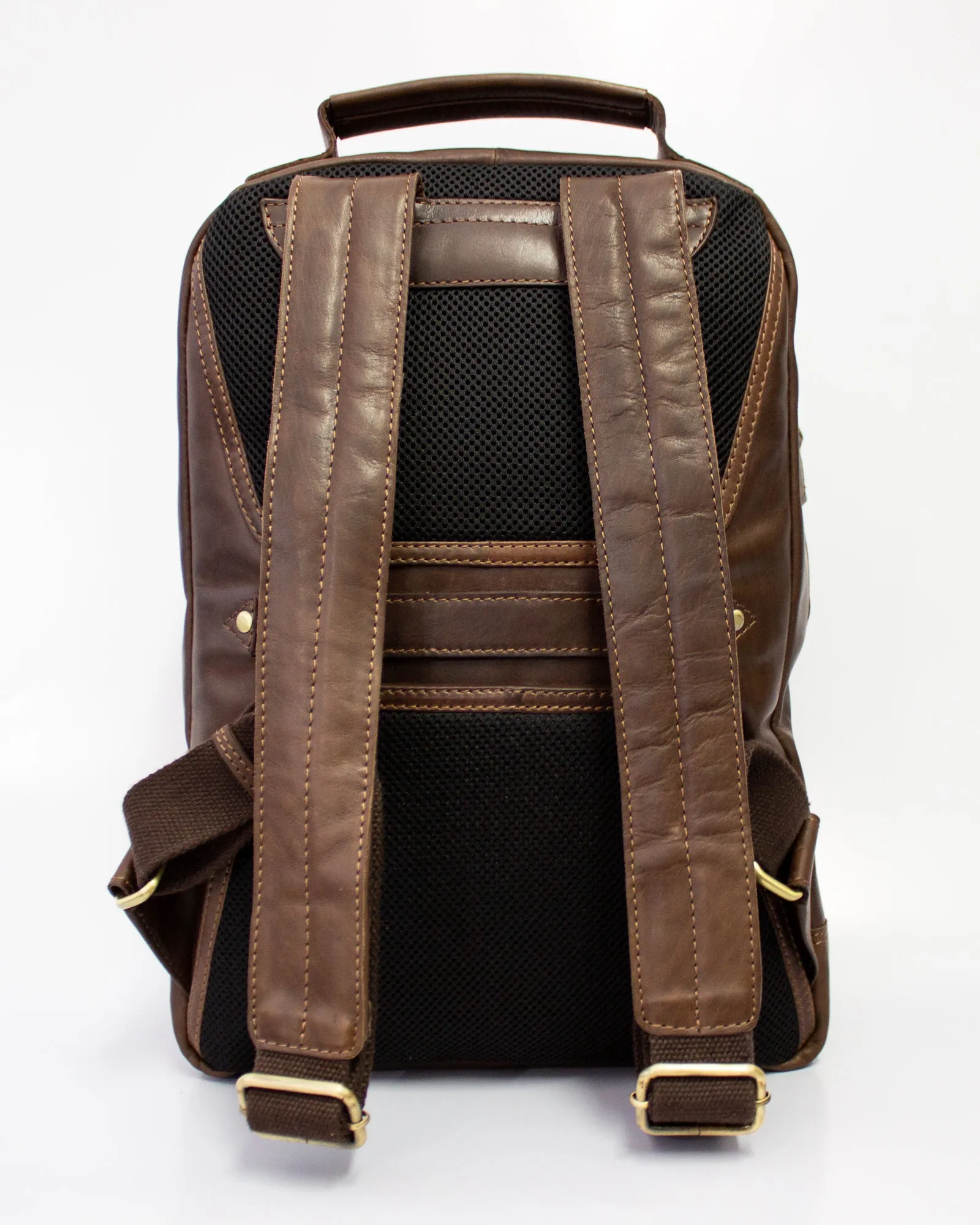 LEATHER Ms LARGE BACKPACK