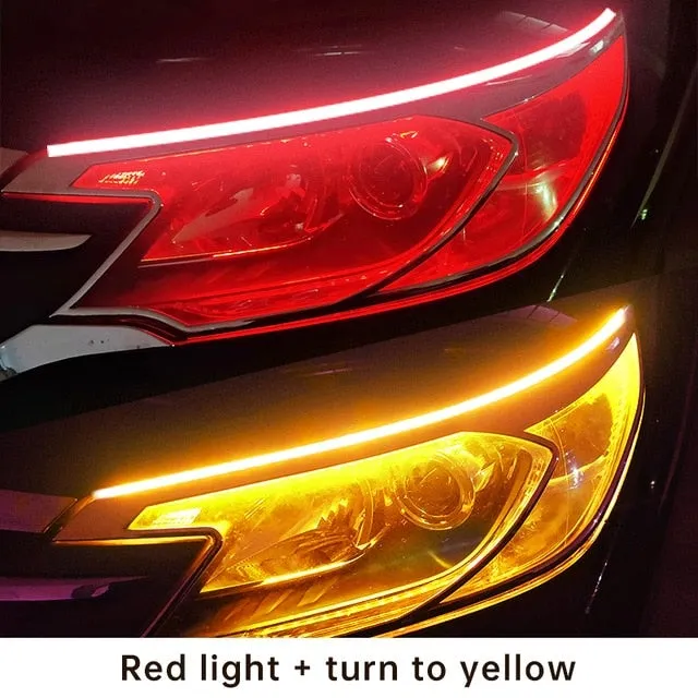 LED Flexible Waterproof Strip Headlights