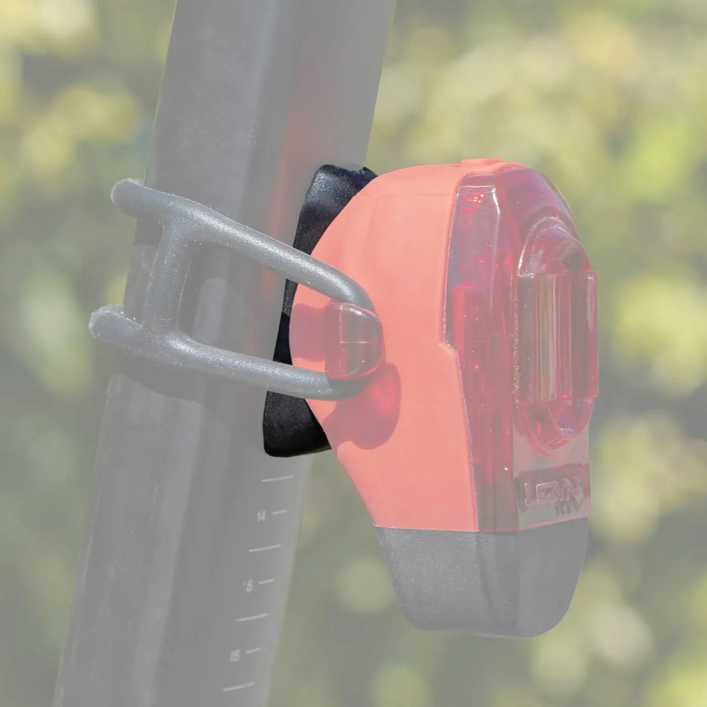 Lezyne D-Shape Seatpost Adapter - Rear Light