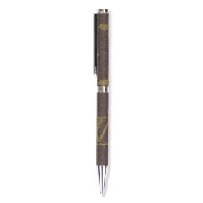 Louis Vuitton Brown Monogram Custom Canvas Pen