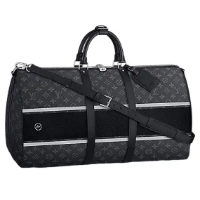 Louis Vuitton x Fragment Keepall Bandouliere Monogram Eclipse 55