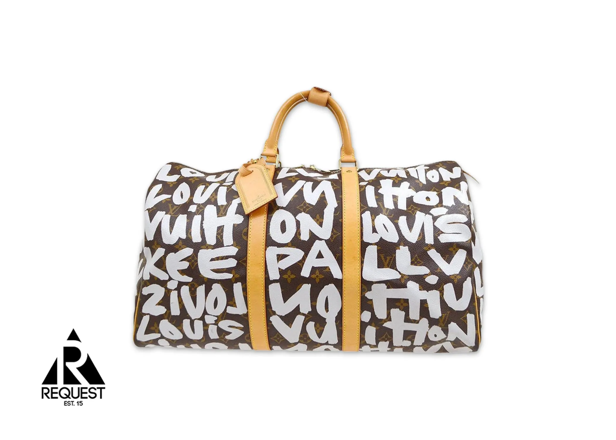 Louis Vuitton x Stephen Sprouse Keepall 50 White