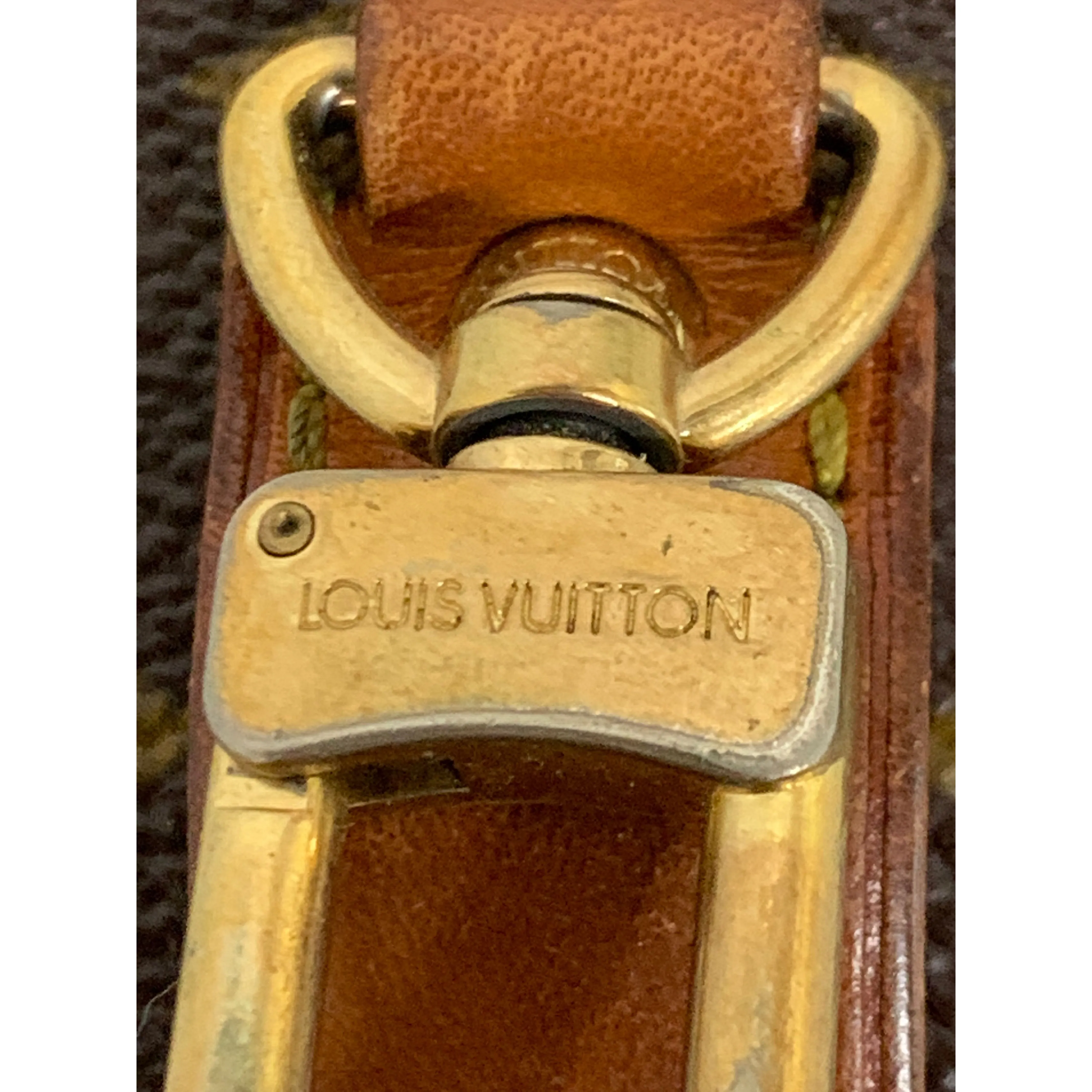 #LOUIS VUITTON/ETUI TELE PHONE JAPON_MONOGRAM CANVAS/Other/BRW/PVC