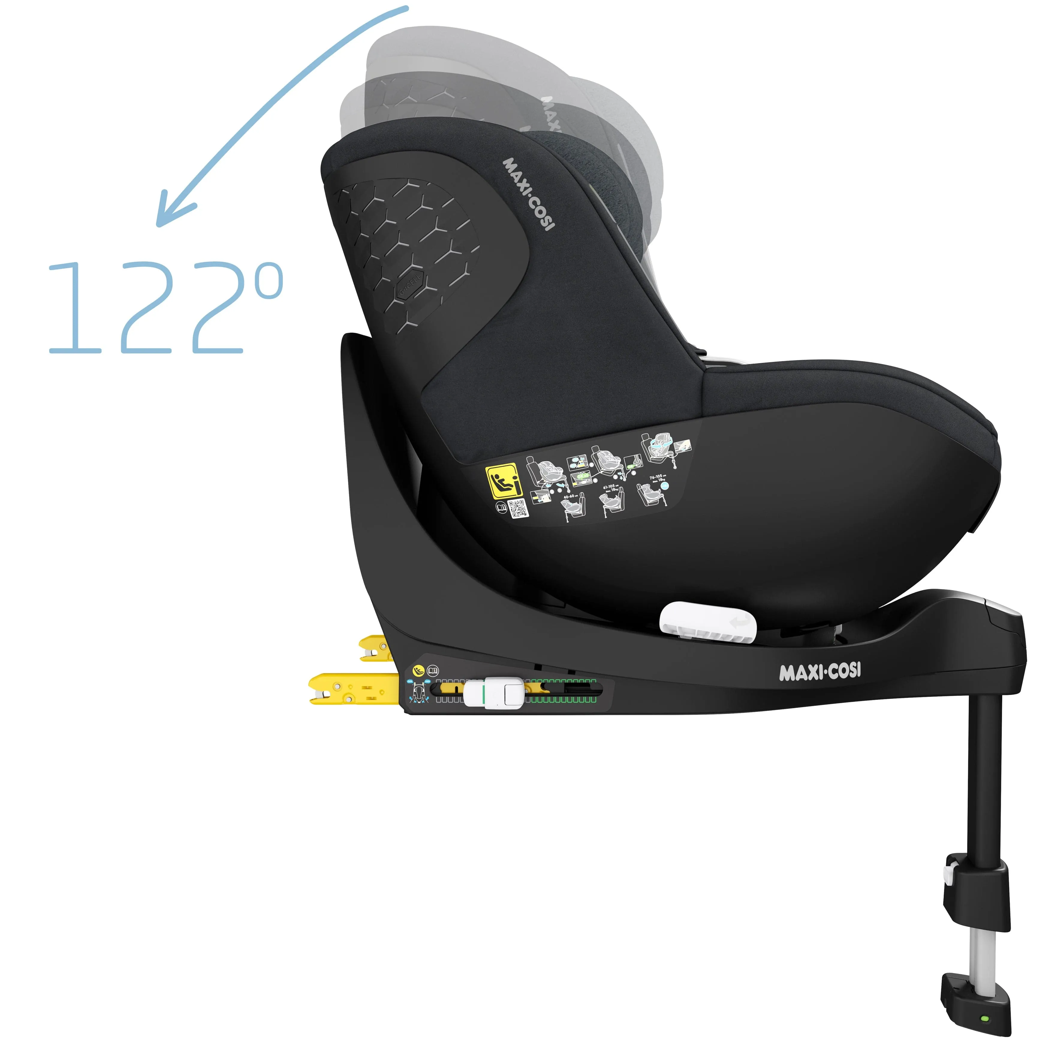 Maxi Cosi Mica Pro ECO i-Size Car Seat - Authentic Graphite