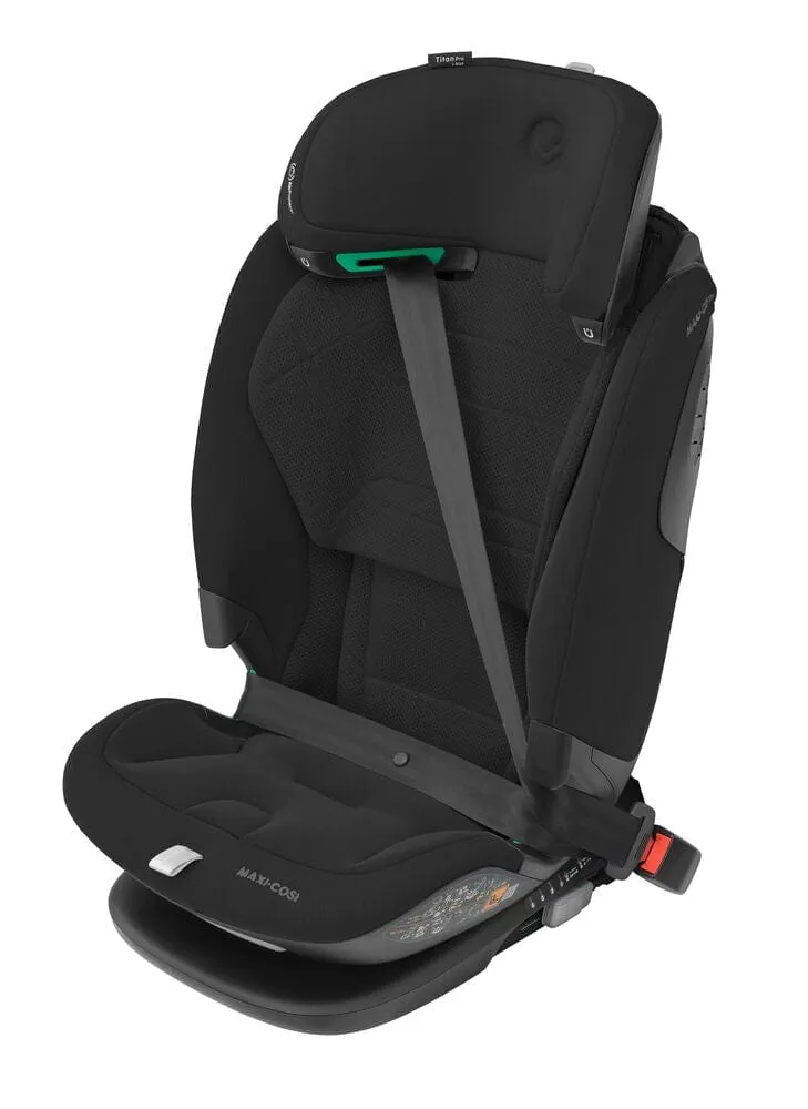 Maxi Cosi Titan Pro 2023 i-Size Car Seat - Authentic Black