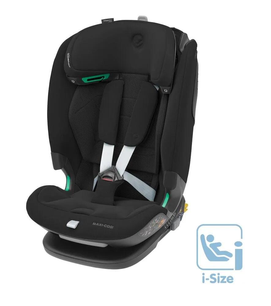 Maxi Cosi Titan Pro 2023 i-Size Car Seat - Authentic Black