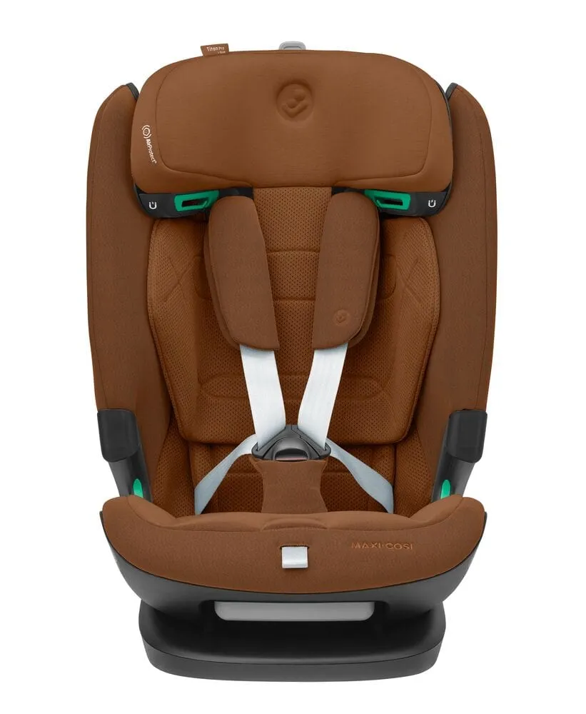 Maxi Cosi Titan Pro 2023 i-Size Car Seat - Authentic Cognac