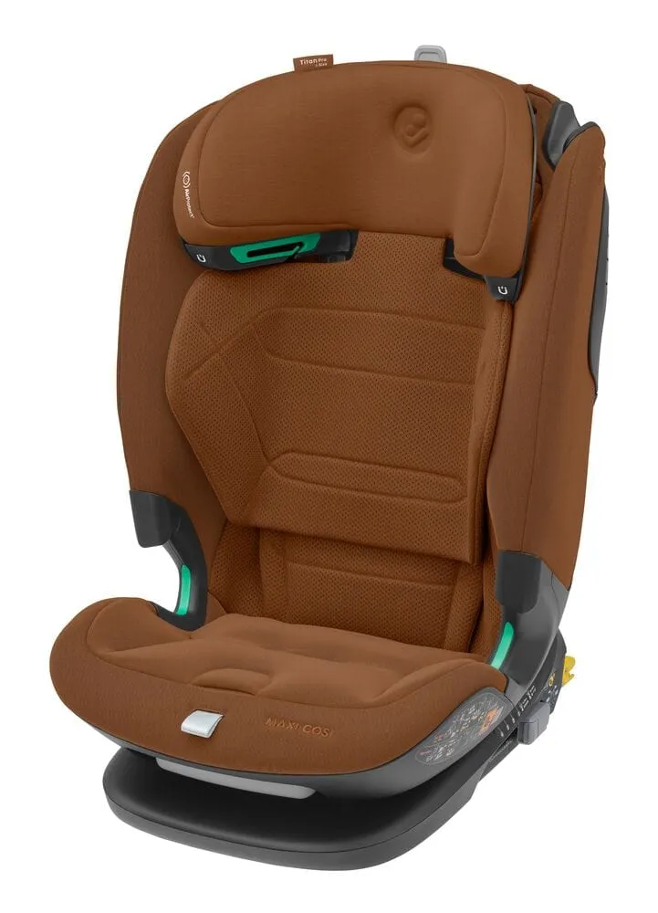 Maxi Cosi Titan Pro 2023 i-Size Car Seat - Authentic Cognac