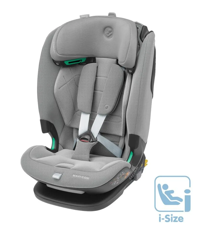 Maxi Cosi Titan Pro 2023 I-Size Car Seat - Authentic Grey