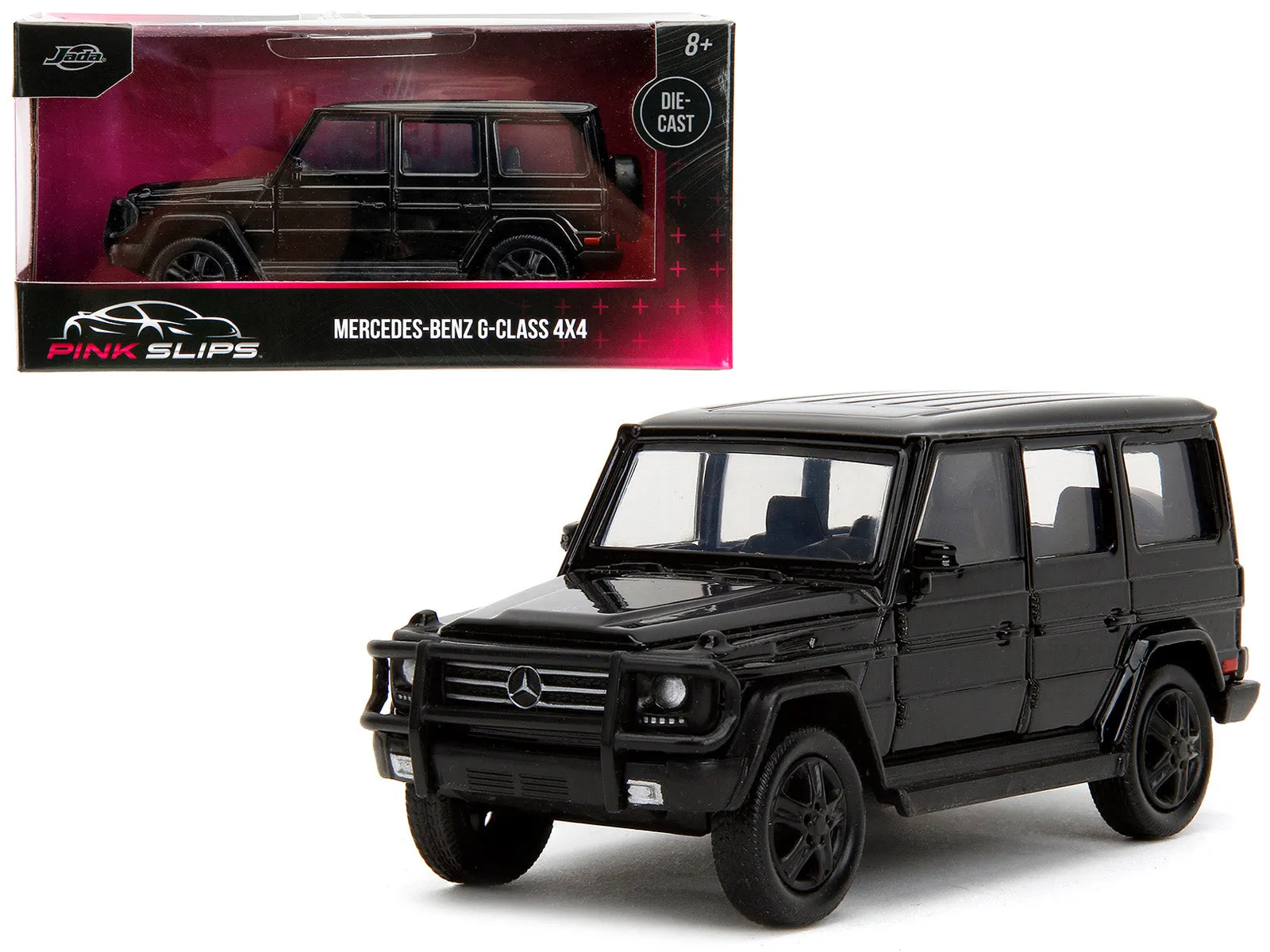 Mercedes-Benz G-Class 4x4 Black Pink Slips Series 1/32 Diecast Model Car by Jada