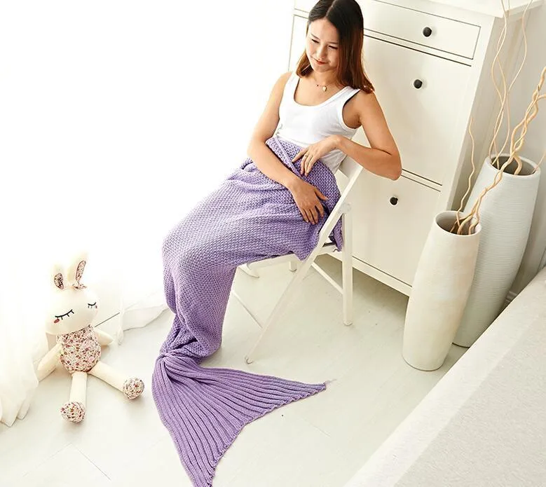 Mermaid Tail - Mermaid Blanket