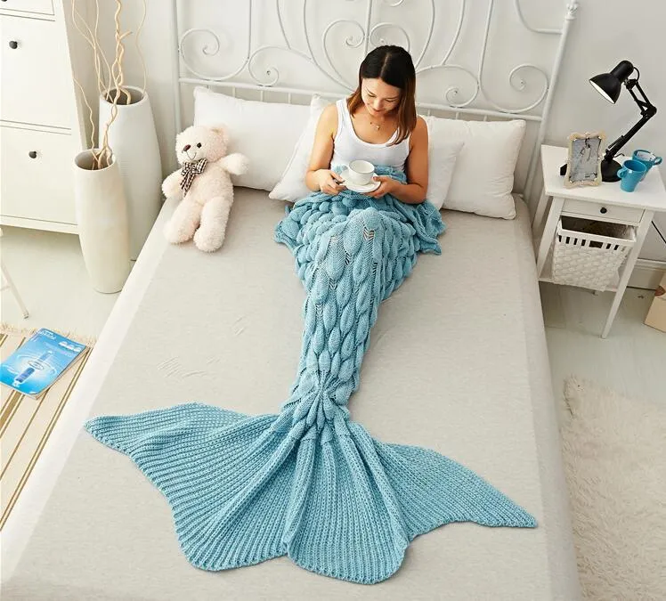 Mermaid Tail - Mermaid Blanket