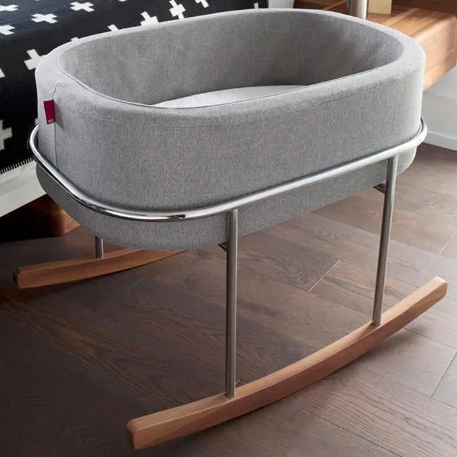 Rockwell Bassinet by MONTE - High-Performance Heathered Fabric Options