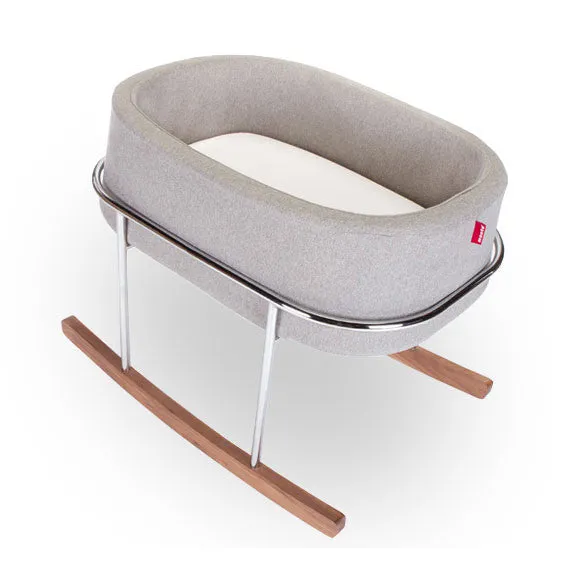 Rockwell Bassinet by MONTE - High-Performance Heathered Fabric Options