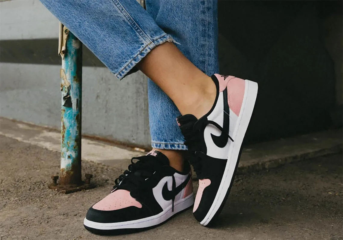 Nike Air Jordan 1 Low Bleached Coral Men's