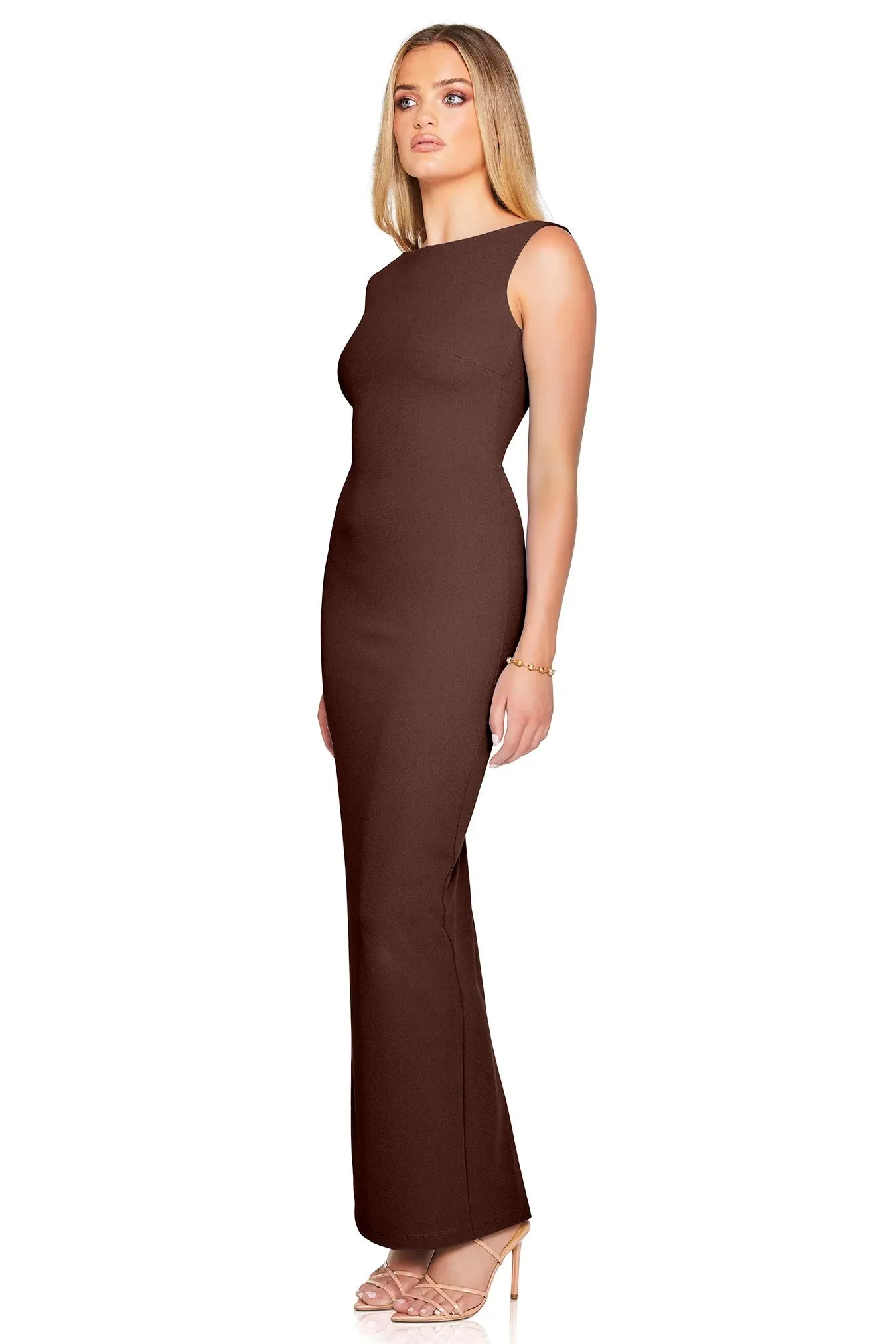 Nookie Bliss Maxi Dress - Mocha